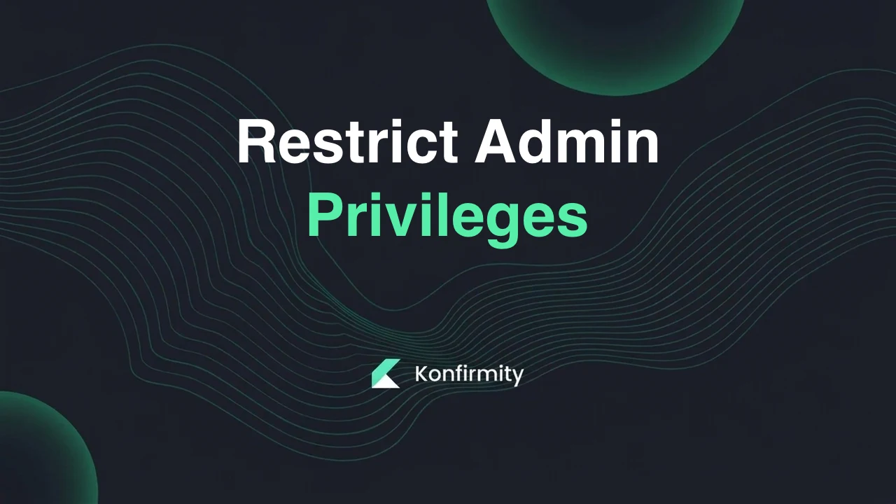 Restrict Administrative Privileges: Separation, Not a Headcount Cull