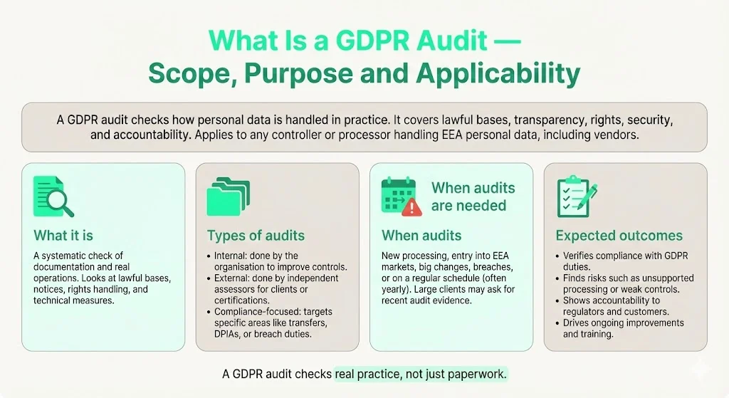 GDPR Audit Preparation: A Practical Guide with Steps & Examples (2026)