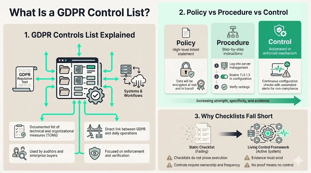 What Is a GDPR Control List?
