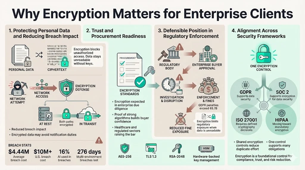 Why Encryption Matters for Enterprise Clients