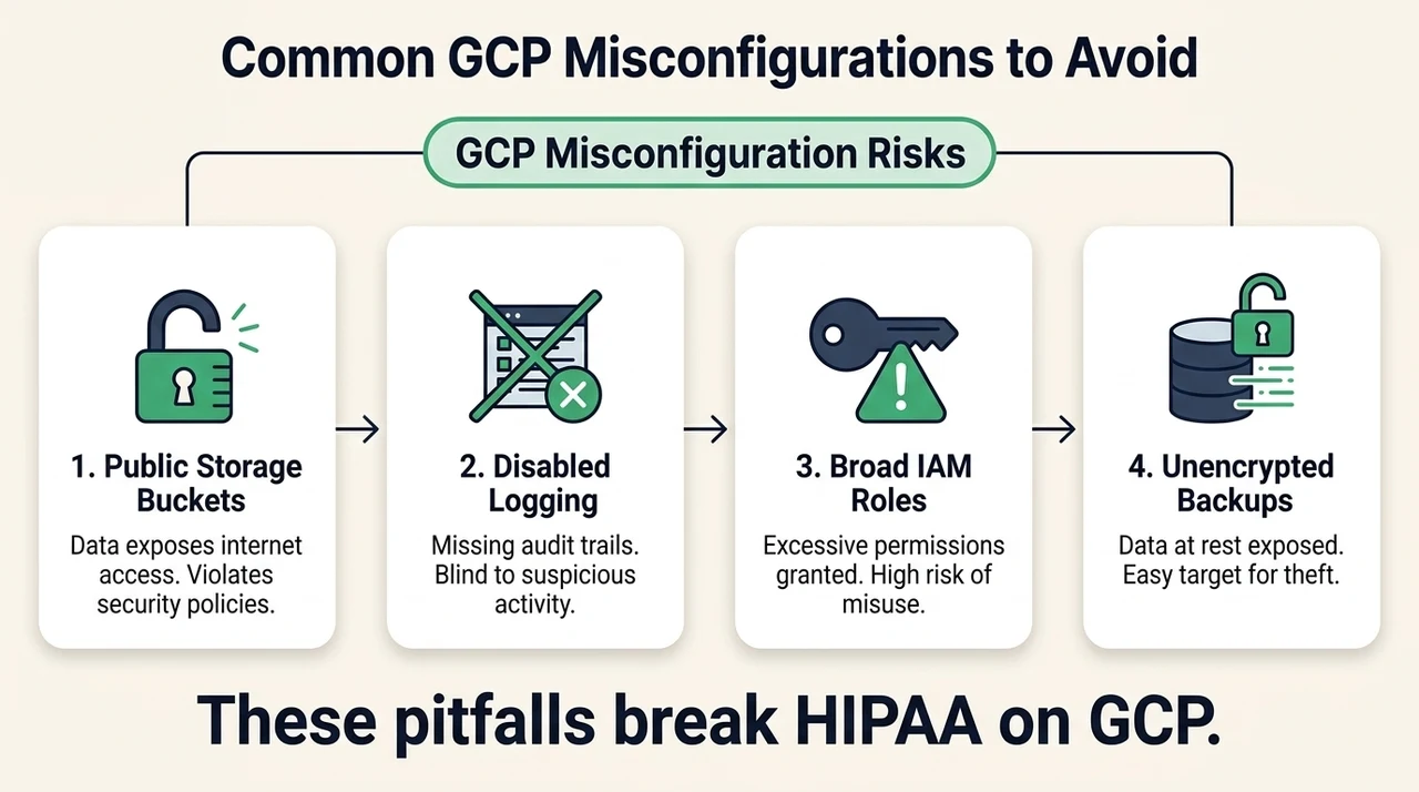 Common GCP Misconfigurations to Avoid