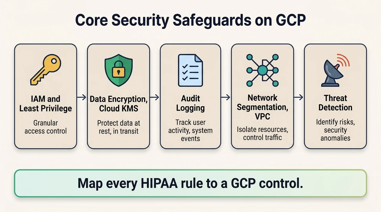 Core Security Safeguards on Google Cloud