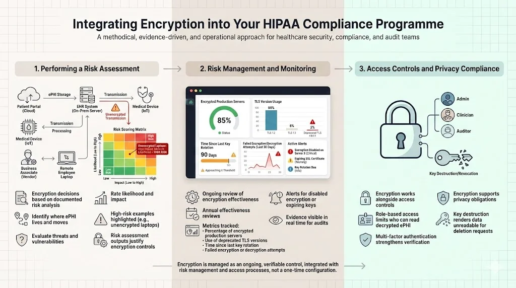 Integrating Encryption into Your HIPAA Compliance Programme