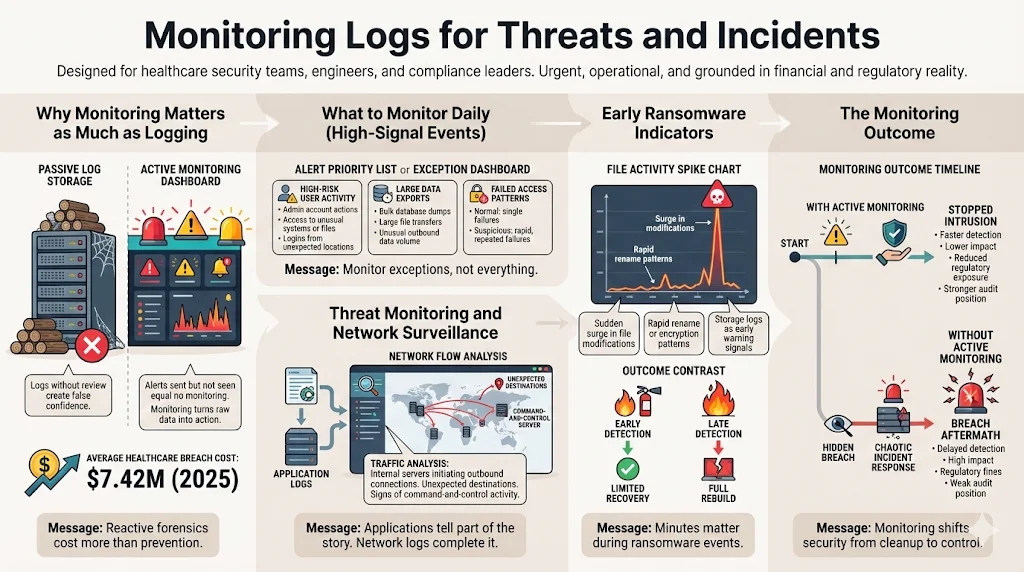 Monitoring Logs for Threats and Incidents