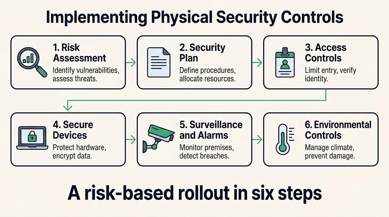 Step-by-Step Guide to Implementing Physical Security Controls