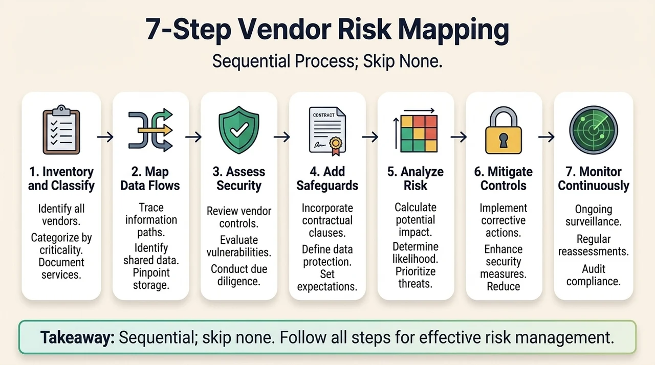 Step-by-Step Guide to HIPAA Vendor Risk Mapping