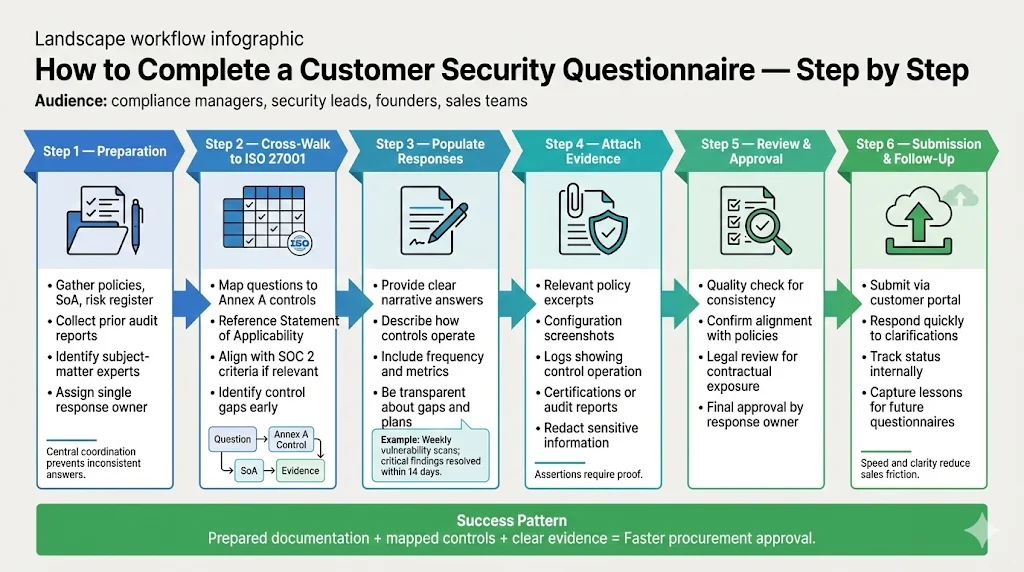 Step‑By‑Step Guide to Completing a Customer Security Questionnaire