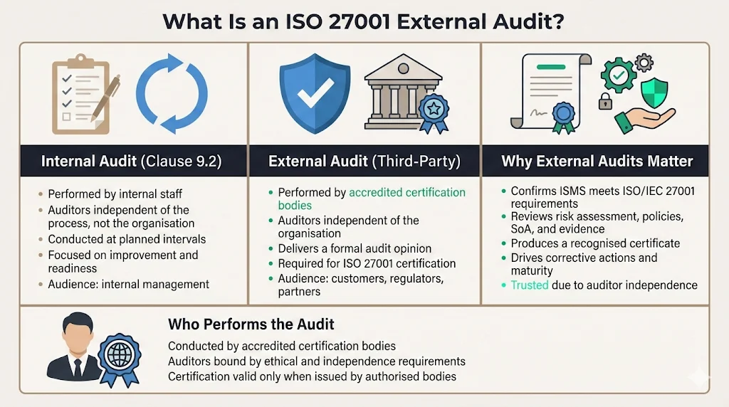 What Is an ISO 27001 External Audit?