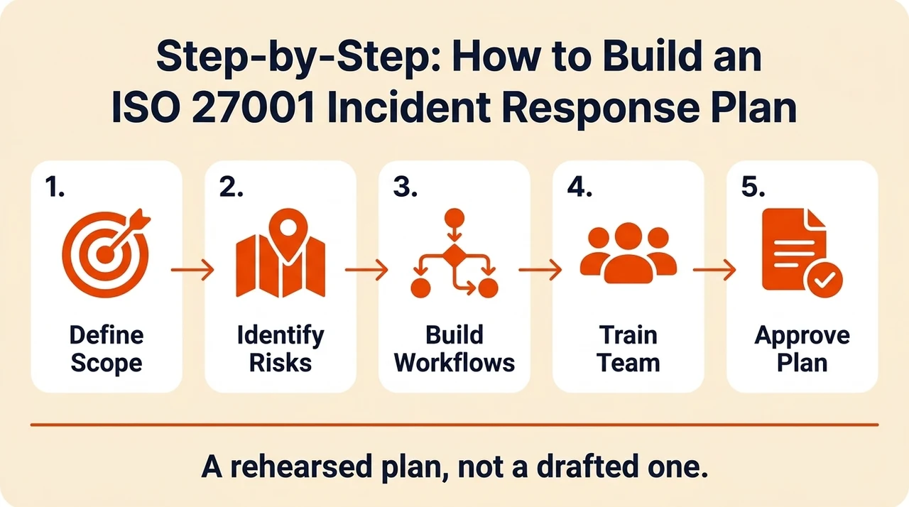Step-by-Step: How to Build an ISO 27001 Incident Response Plan