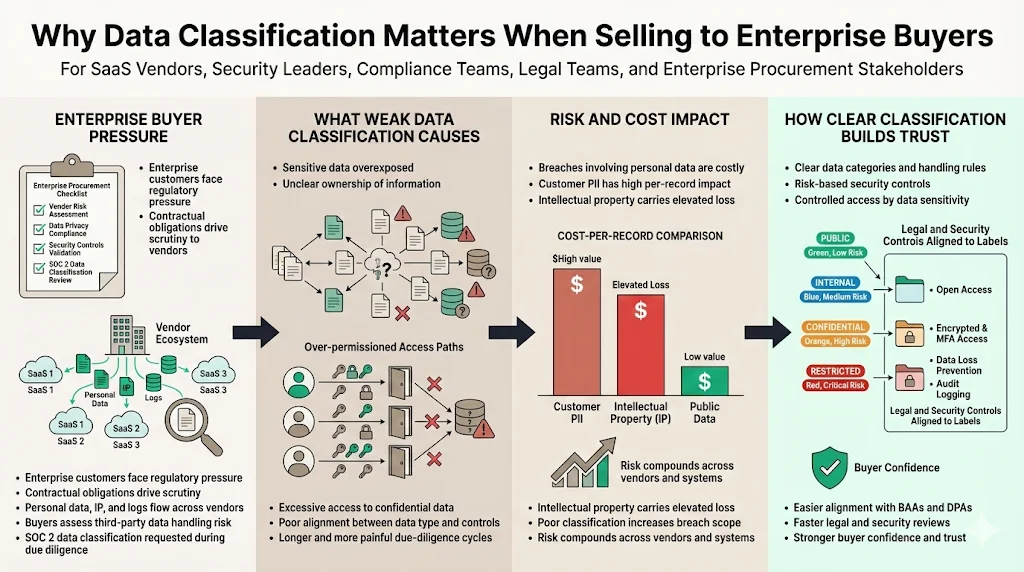 Why data classification matters more when selling to enterprise buyers