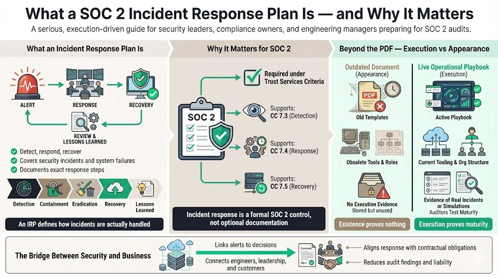 What a SOC 2 Incident Response Plan Is and Why It Matters