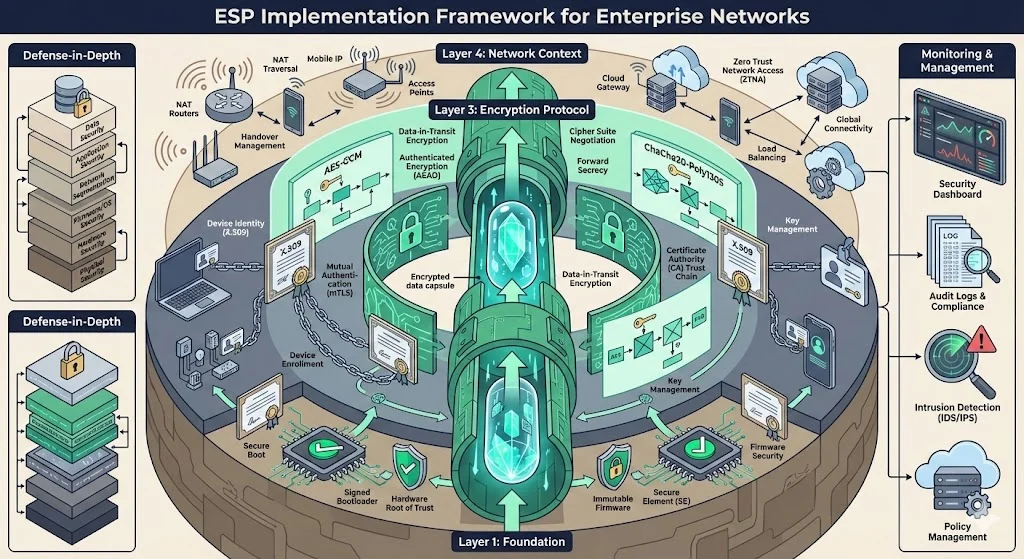 Key Technical Considerations for Implementing ESP in Enterprise Environments